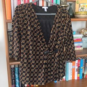 Charter Club Faux Wrap Top